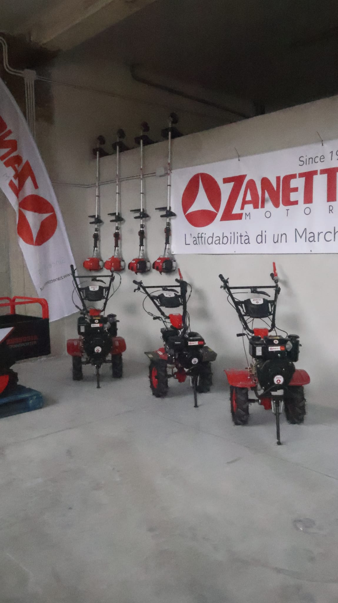 Motozappe Zanetti disponibili in negozio