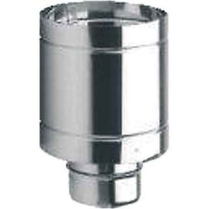 FUMAIOLO INOX TONDO 'ANTIVENTO'